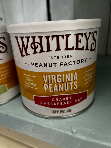 Whitley's Crabby Chesapeake Bay Peanuts