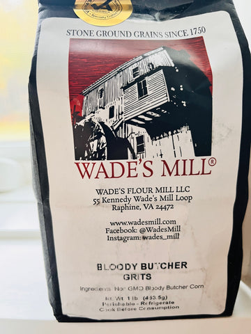 Wade's Mill Bloody Butcher Grits