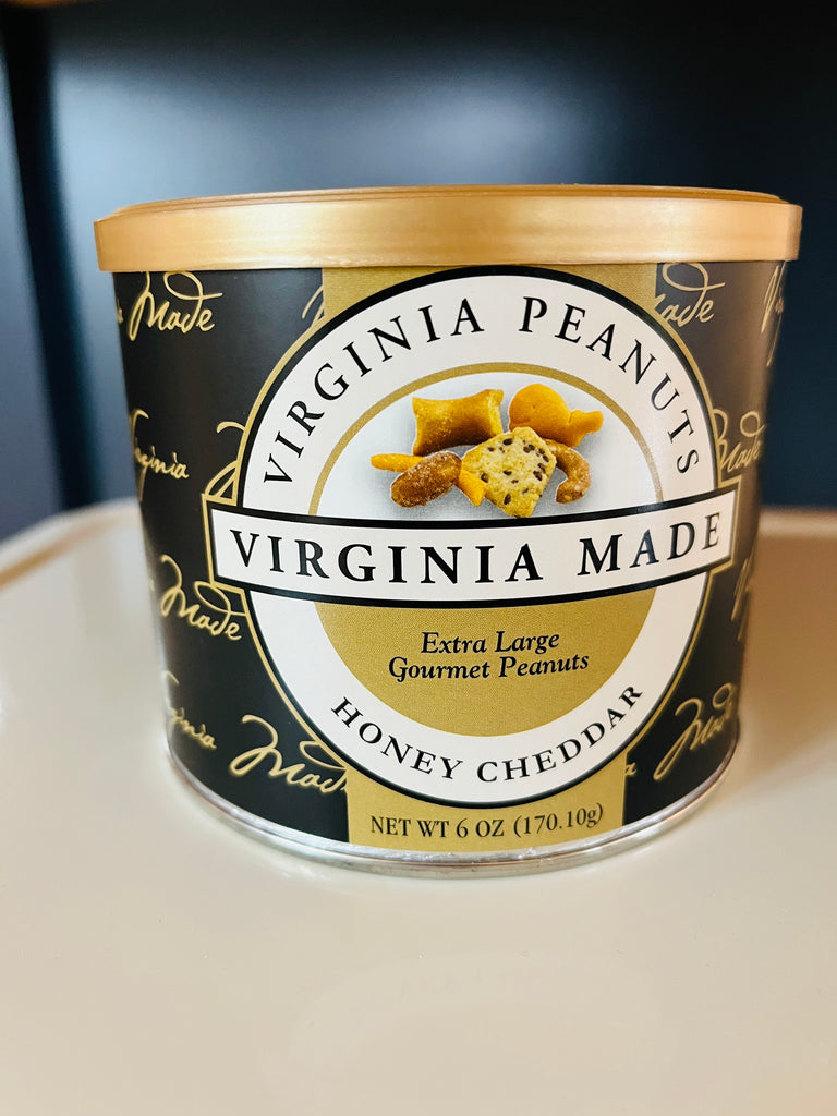 Virginia Made Honey Cheddar Peanuts Virginia Made Shop